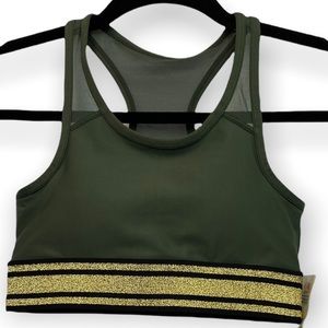 C&C California Sports Bra, size XS, olive colored.  New with tags.